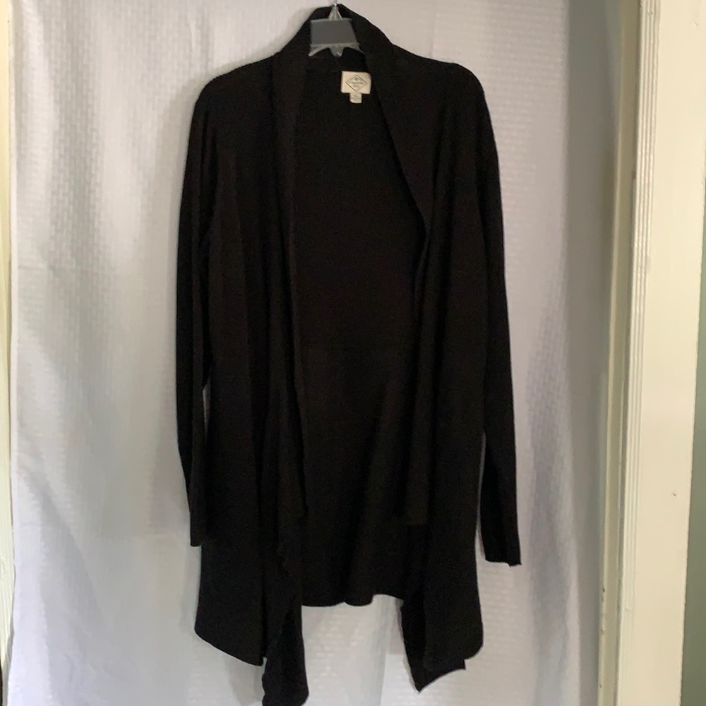 ST John’s Bay Ribbed Sweater. Size 2X. Black